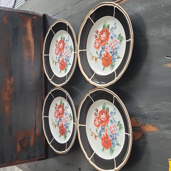 Ralph Lauren Isadora Luncheon Plate Set of 4 8.25" - Picture 2 of 7